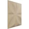 Ekena Millwork 11 7/8in. W x 11 7/8in. H Helene EnduraWall Decorative 3D Wall Panel Covers 0.98 Sq. Ft. WP12X12HEGBE - alternate 2
